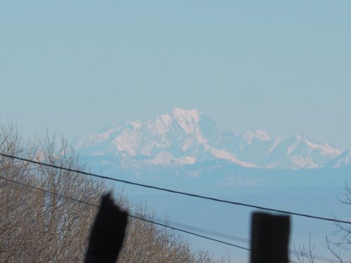 Le Mont Blanc depuis Chirol